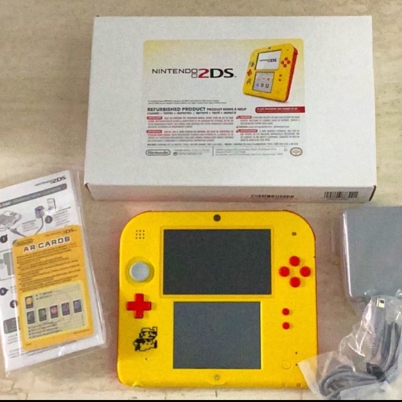 Nintendo Other - Super Mario Maker Nintendo 2DS Console Nintendo Factory Refurbished Edition